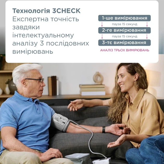 Тонометр автоматический B.Well MED-58 с манжетой Comfort360 - Фото 4 Тонометр автоматический B.Well MED-58 с манжетой Comfort360 - изображение 4