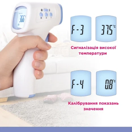 Термометр медицинский инфракрасный WF-4000 B.Well Размер 1 - Фото 3 Термометр медицинский инфракрасный WF-4000 B.Well Размер 1 - изображение 3