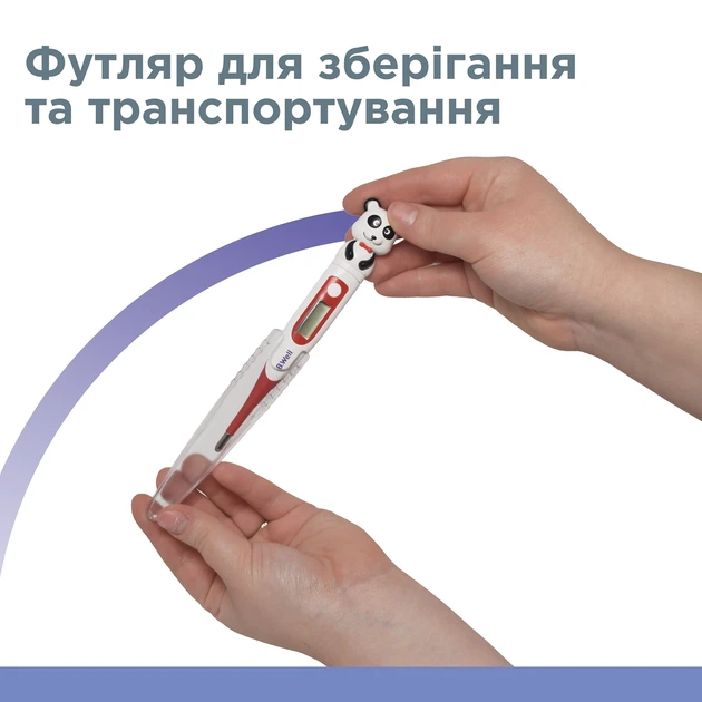 Детский цифровой термометр с гибким наконечником PRO-06 flex B.Well Панда - изображение 5