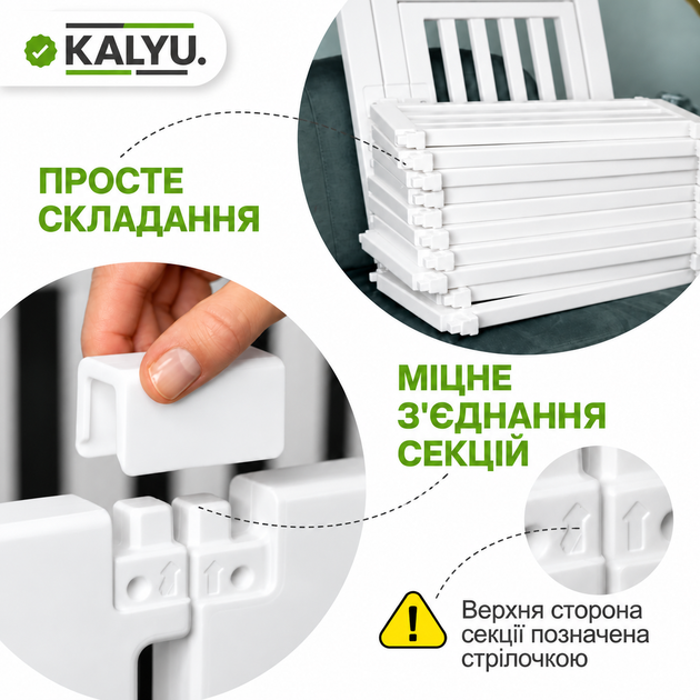Вольер усиленный для квартиры, клетка (манеж, ограждение) для собак мелких и средних пород, щенков, кошек 10 секций - изображение 6
