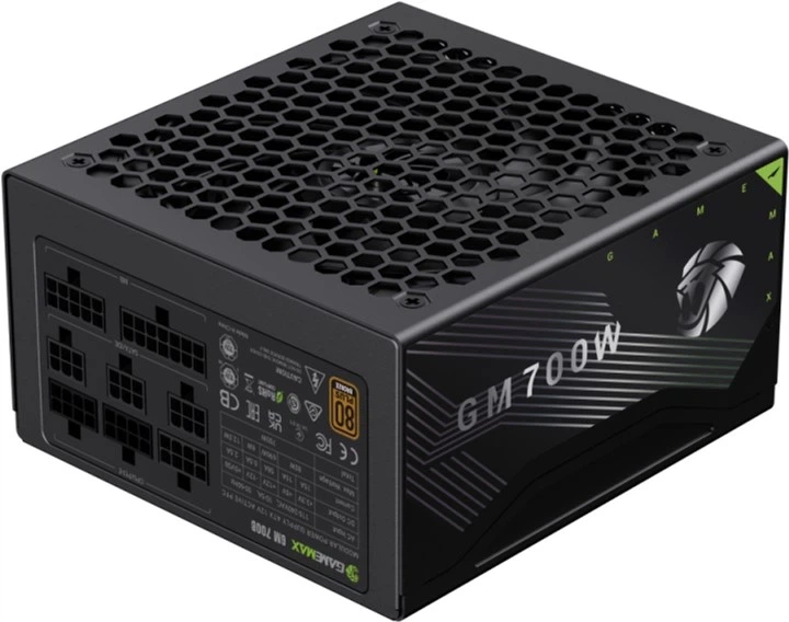 Блок живлення 700 Вт GameMax GM-700B Fully-modular - Фото 4 Блок живлення 700 Вт GameMax GM-700B Fully-modular - зображення 4