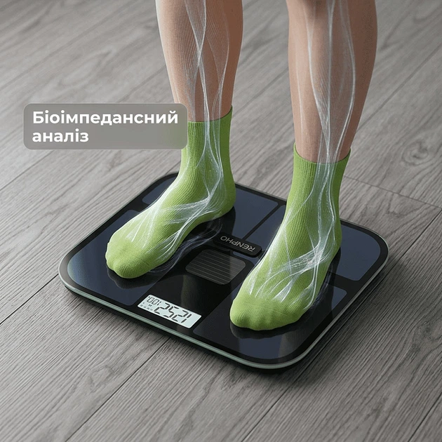Весы напольные RENPHO Elis Solar 2 Smart Body Scale Black (R-A020-BK) - изображение 4