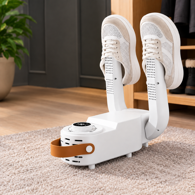Електрична сушарка для взуття Shoe Dryer з таймером та УФ-стерилізацією, 220 В - зображення 4