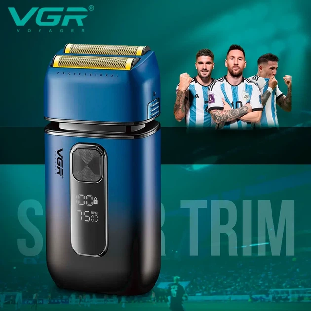 Электробритва VGR V-362 сеточная USB-Type C 1400 mAh - изображение 7