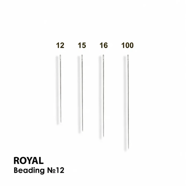 Голки для бісеру Royal №12 GR-12 (GR-12) - зображення 2