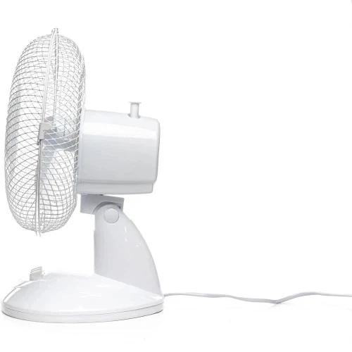 Вентилятор настольный HFS-1209-1W, White, 35 Вт, 2 скорости, автоповорот Holmer 000358214 - Фото 4 Вентилятор настольный HFS-1209-1W, White, 35 Вт, 2 скорости, автоповорот Holmer 000358214 - изображение 4