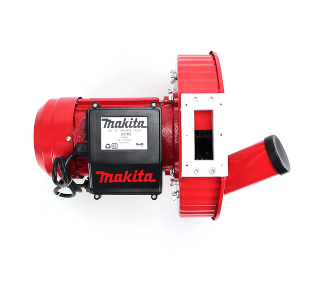 Кормоизмельчитель Makita EFS 4200 4,2 кВт 280 кг/ч зернодробилка электрическая молотковая для зерна кукурузы зернобобовых початков мельница дробилка 2850 об/мин с бункером 10 л 20 ножами и 4 ситами 3 4 5 6 мм - изображение 4