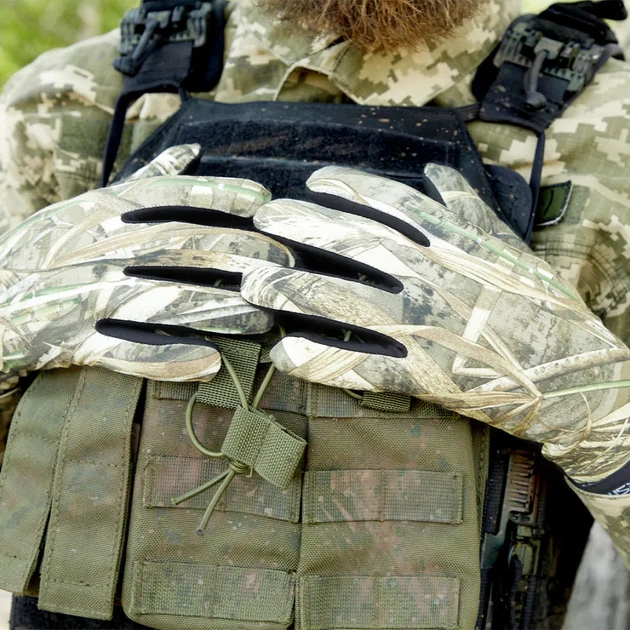 Водонепроникні рукавички Dexshell поліестер S камуфляж - зображення 4