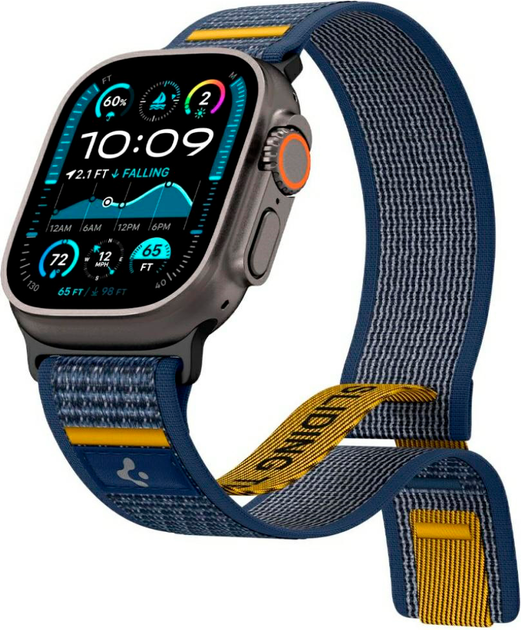 Ремінець Spigen Athlex Air для Apple Watch 6/7/8/9/10/11/SE/SE 3/Ultra 1/Ultra 2/Ultra 3 (44/45/46/49 mm) Blue (AMP09036) - Фото 2 Ремінець Spigen Athlex Air для Apple Watch 6/7/8/9/10/11/SE/SE 3/Ultra 1/Ultra 2/Ultra 3 (44/45/46/49 mm) Blue (AMP09036) - зображення 2