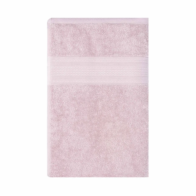 Махровое полотенце ARDESTO SuperSoft 70х140 см, 100% хлопок, нежное розовое - изображение 8