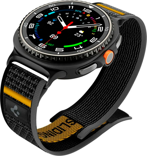 Ремінець Spigen Athlex Air do Samsung Galaxy Watch 8 / Classic (40/44/46mm) Black (AMP09036) - зображення 5