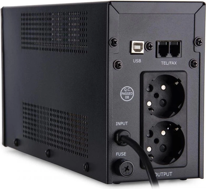 ДБЖ Vinga LED 800VA Shuko USB Metal Case (VPE-800MU) - Фото 5 ДБЖ Vinga LED 800VA Shuko USB Metal Case (VPE-800MU) - зображення 5