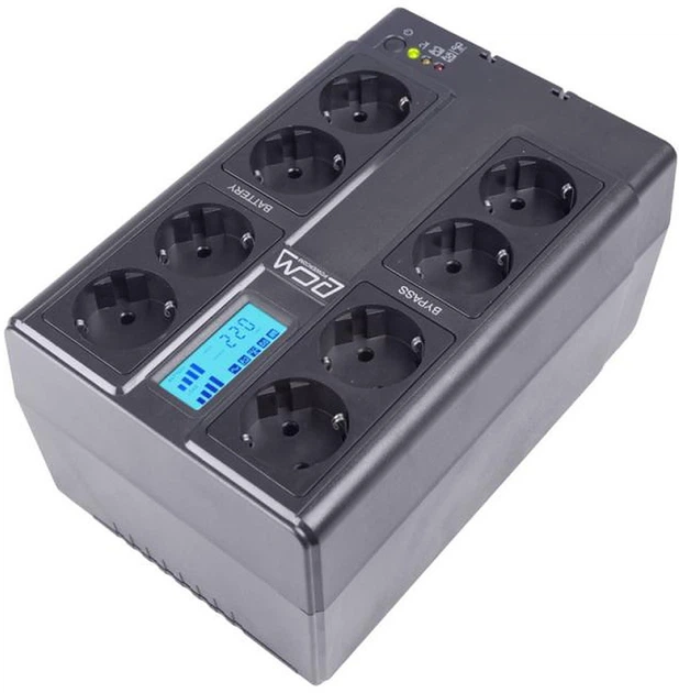 ИБП Powercom CUB-850N LCD - изображение 2