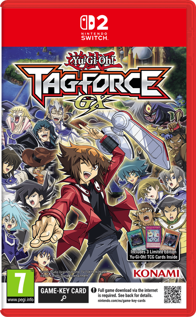 Gra Nintendo Switch 2 Yu-Gi-Oh! Tag Force GX (Game-Key Card) (4012927077887) - Zdjęcie 1 Gra Nintendo Switch 2 Yu-Gi-Oh! Tag Force GX (Game-Key Card) (4012927077887) - obraz 1