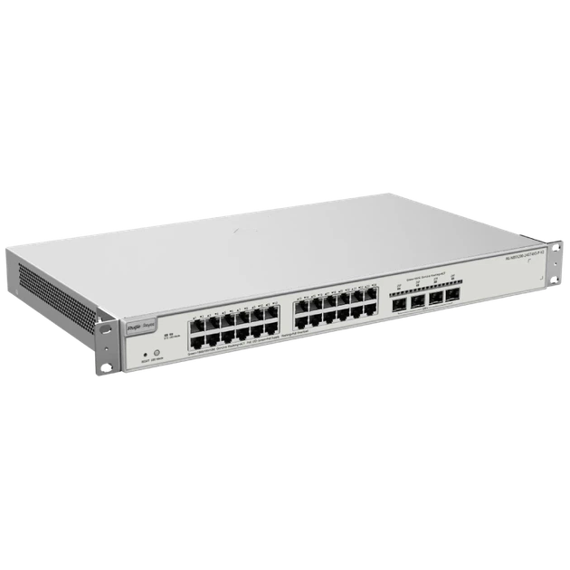 Коммутатор 24 порта управляемый Ruijie Reyee RG-NBS5200-24GT4XS-P-V2 L3 POE - изображение 2