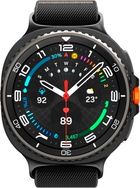Pasek Spigen Fit Lite do Samsung Galaxy Watch 8 / Classic 40/44/46mm Black (8800283312508) - obraz 2