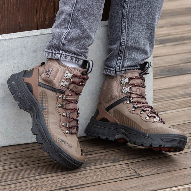 Кросівки Nike ACG Air Zoom Gaiadome Gore-Tex Brown 42 - Фото 2 Кросівки Nike ACG Air Zoom Gaiadome Gore-Tex Brown 42 - изображение 2