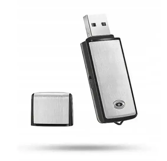 Диктофон USB флешка для записи разговоров с активацией пластик черный 63×20×9 мм портативный 8 Гб памяти - Фото 1 Диктофон USB флешка для записи разговоров с активацией пластик черный 63×20×9 мм портативный 8 Гб памяти - изображение 1
