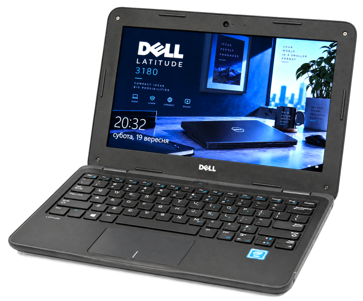 Ноутбук Dell Latitude 3180 Pentium N4200 4GB DDR3 SSD 128GB 11.6" HD Windows 10 Pro Черный Б/У - изображение 2