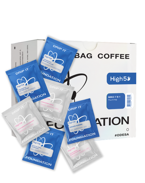Дріп-кава Foundation Coffee Roasters Мікс 7 в 1 - Фото 1 Дріп-кава Foundation Coffee Roasters Мікс 7 в 1 - изображение 1