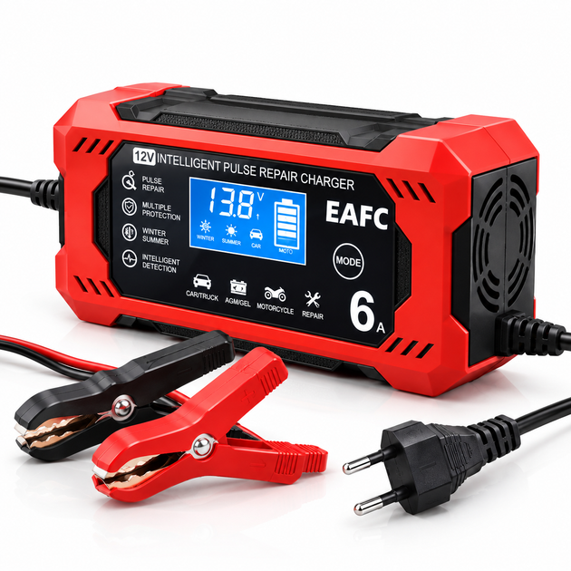 Автомобільний зарядний пристрій 6 А 12 V - зображення 9