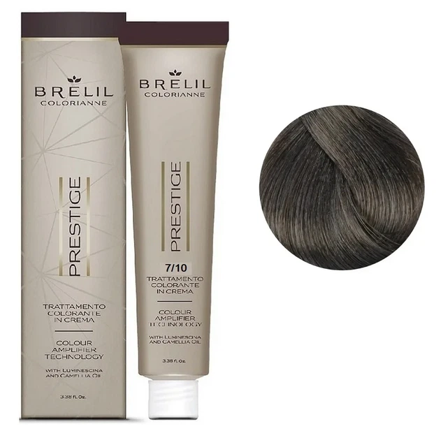 Крем-фарба для волосся BRELIL Professional Colorianne Prestige 7/10 100 мл - Фото 1 Крем-фарба для волосся BRELIL Professional Colorianne Prestige 7/10 100 мл - изображение 1