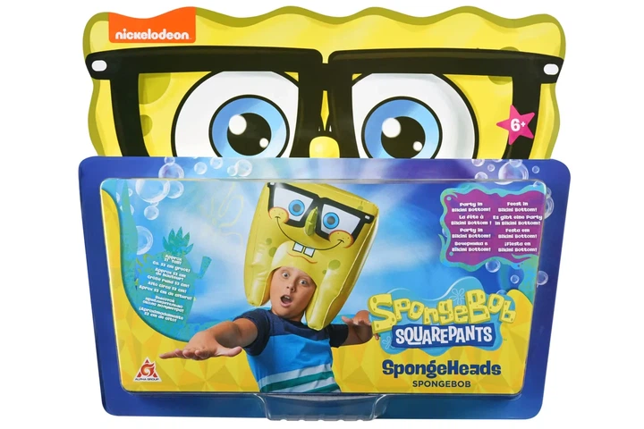 Іграшка-головний убір SpongeBob SpongeHeads Губка Боб (SpongeBob Expression 2) - зображення 5