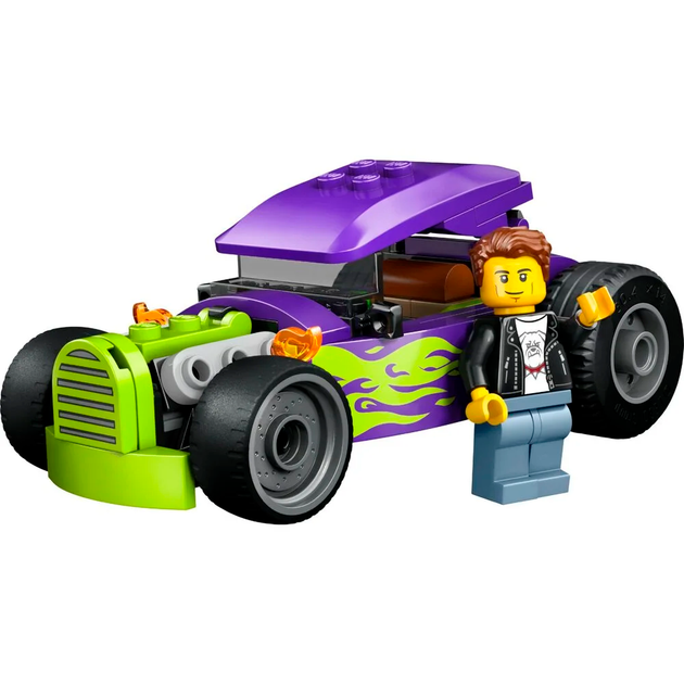 Конструктор LEGO City Хотрод 81 деталь (60485) - зображення 3