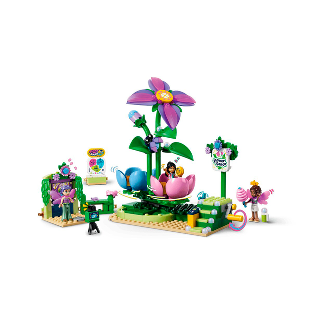 Конструктор LEGO Friends Карусель із квітами й чашками та казкова фотобудка 321 деталь (42702) - зображення 4