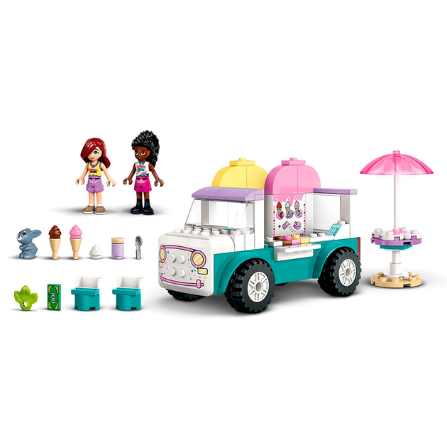 Конструктор LEGO Friends Хартлейк-Сіті. Фургон із морозивом 92 деталі (42644) - зображення 5