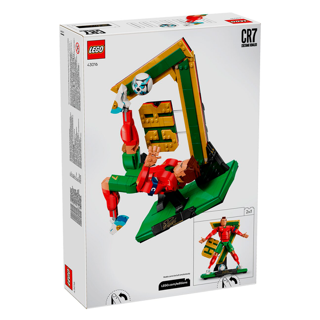 Конструктор LEGO Editions Ліонель Мессі — легенда футболу 958 деталей (43015) - зображення 2