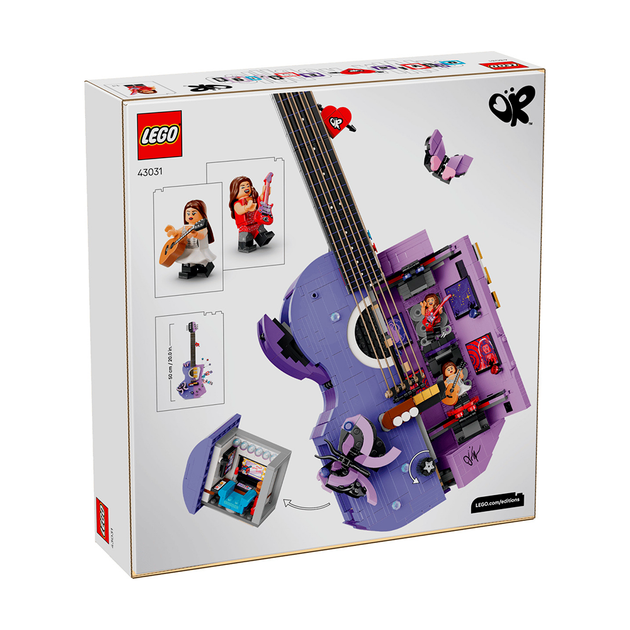 Конструктор LEGO Editions Двойная гитара Оливии Родриго 1228 деталей (43031) - изображение 2