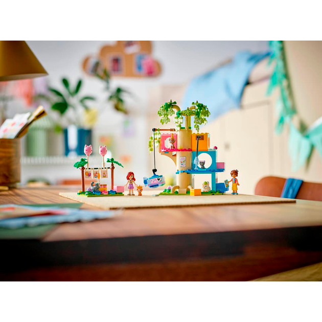 Конструктор LEGO Friends День народження кота і будинок на дереві 321 деталь (42666) - зображення 6