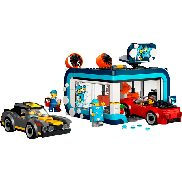 Конструктор LEGO City Туннельная автомойка 583 детали (60497) - изображение 3
