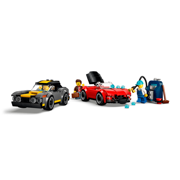 Конструктор LEGO City Туннельная автомойка 583 детали (60497) - изображение 5