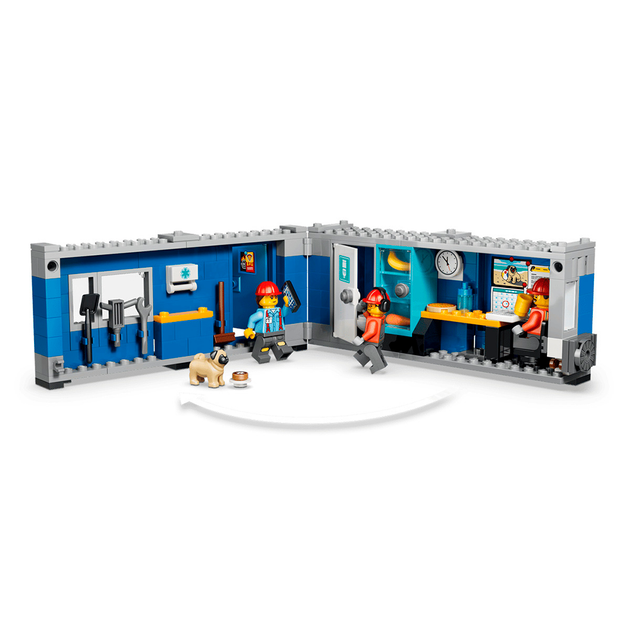 Конструктор LEGO City Самосвал и фронтальный погрузчик 1132 детали (60494) - изображение 6
