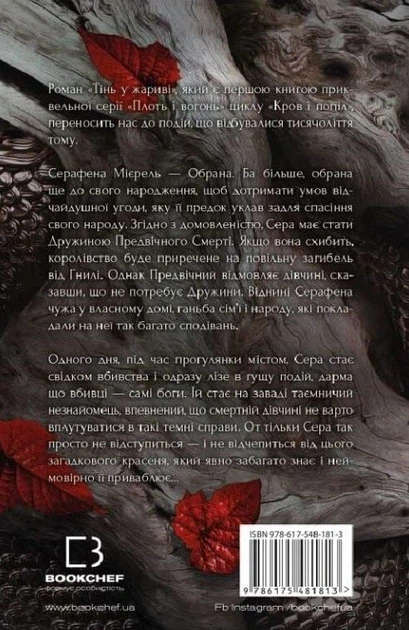 Книга Плоть і вогонь. Книга 1. Тінь у жариві. Дженніфер Л. Арментраут - Фото 2 Книга Плоть і вогонь. Книга 1. Тінь у жариві. Дженніфер Л. Арментраут - зображення 2