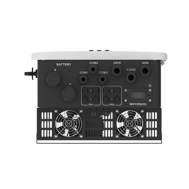 Гибридный инвертор на 12 кВт 3 фази Deye SUN-12K-SG04LP3-EU WiFi 2 MPPT LV - Фото 5 Гибридный инвертор на 12 кВт 3 фази Deye SUN-12K-SG04LP3-EU WiFi 2 MPPT LV - изображение 5