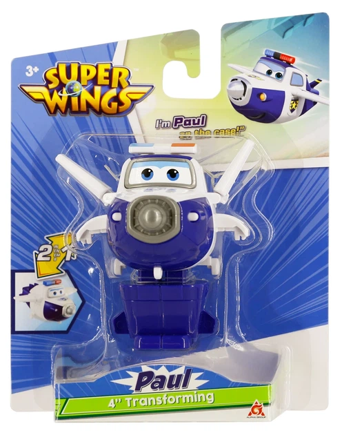 Игровая фигурка-трансформер Super Wings Пол 10 см пластик механическая трансформация - изображение 2