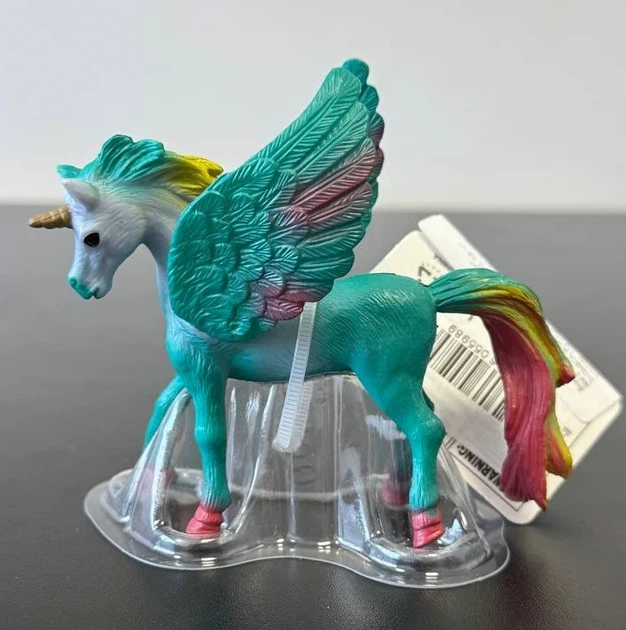 Фігурка крилатого єдинорога Dino Toys зелений, 11×9×5 см - зображення 2