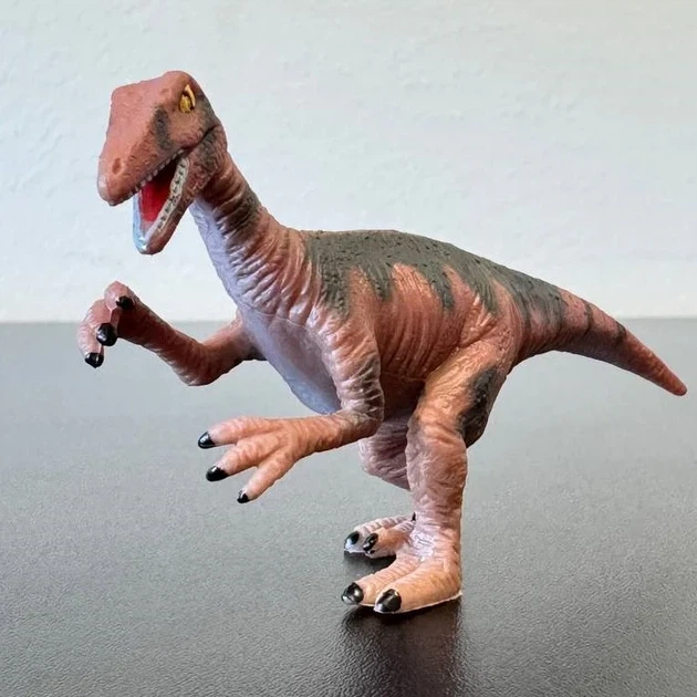 Фігурка динозавра Велоцираптор, компактний розмір, Dino Toys 57709 - зображення 2