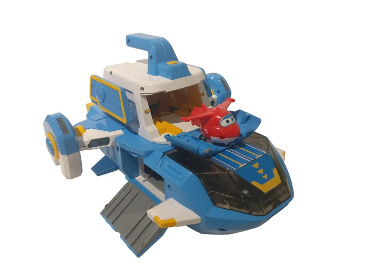 Игровой набор Super Wings Воздушная База свет звук пластик трансформер от 3 лет - изображение 5
