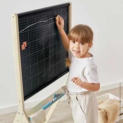 Двусторонний мольберт Janod магнитный - изображение 10