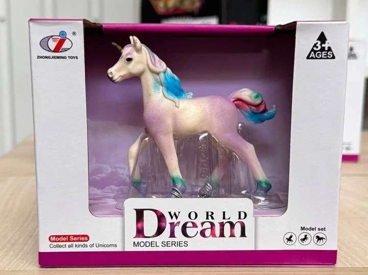 Фігурка єдинорога Dino Toys білий, 15×7,5×12 см - зображення 2