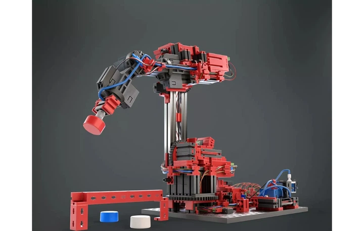 Набор-расширение конструктора fisсhertechnik ROBOTICS Промышленные роботы 378 деталей - изображение 6