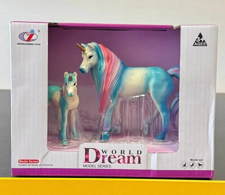 Набор фигурок единорогов Голубая сказка, синий, Dino Toys - изображение 2