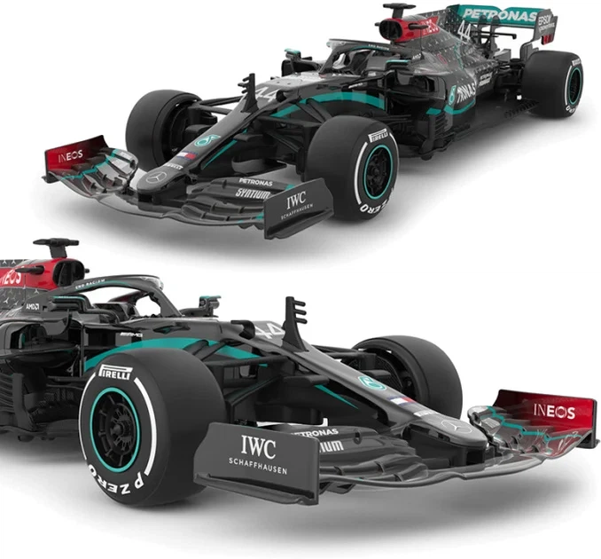 Радиоуправляемая автомодель Mercedes AMG F1 W11 1:18 Rastar 20451 - Фото 6 Радиоуправляемая автомодель Mercedes AMG F1 W11 1:18 Rastar 20451 - изображение 6
