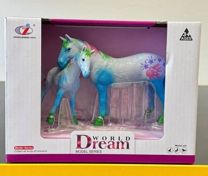 Набір фігурок коней Зіркові таємниці 2 шт, блакитний, Dino Toys 55712 - Фото 2 Набір фігурок коней Зіркові таємниці 2 шт, блакитний, Dino Toys 55712 - зображення 2
