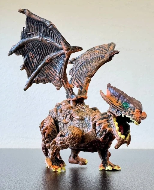 Фигурка дракона желтого Dino Toys 56627, в коробке - изображение 4