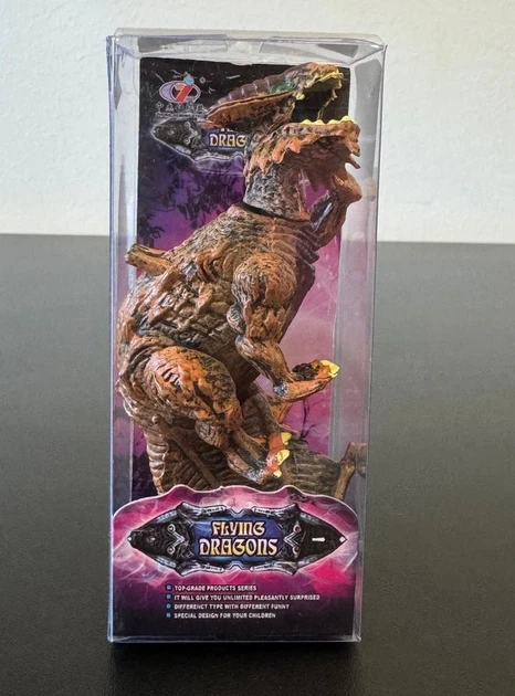 Фигурка дракона желтого Dino Toys 56627, в коробке - изображение 6